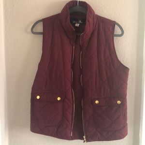 Francesca’s Maroon Vest